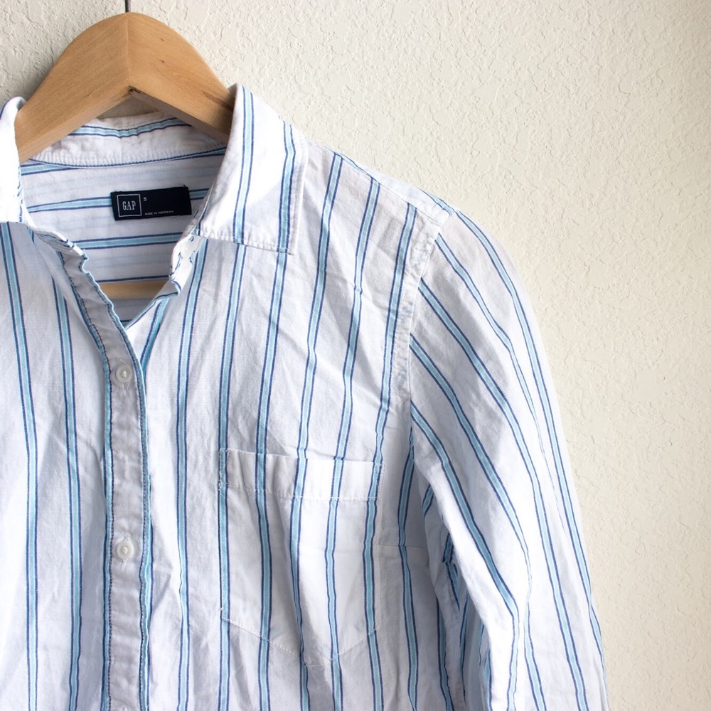 Gap Striped Button Down - image 3